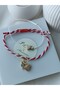 Card Swallow Bird Clover Leaf Marteniçka Luck Bracelet Friendship Red String Women's Bracelet - 6