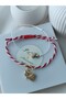 Card Swallow Bird Clover Leaf Marteniçka Luck Bracelet Friendship Red String Women's Bracelet - 2