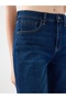 Women's Jean Pants Lf2038987 Dark Blue Wash - 5