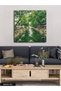 Cafes on the Edge of the River One Piece Square Canvas - Canvas Painting - 3