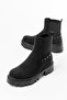 Zri̇n-868-2005 Premium Black Emerald Elastic Daily Women's Boots - 3