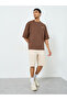Men Pocket Print Front Panel Washed Boxy T-Shirt - 2