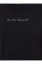 Men Black Graphic Print Crew Neck T-Shirt - 4