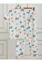 Women Graphic Print Shirt and Pyjama Set - 2