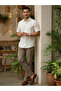 قميص رجالي قطني سادة بقصة عادية - 4