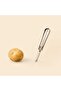 Serrated Peeler with Metal Handle - Gray - 18 cm - 2