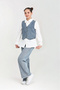 Girl's Stone Decorated 3-Piece Jean Set 5-15 Years Old 12495 - 4