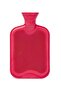 3WA-RED-0029 HOT WATER BOTTLE 2L - PLUSH COVER RED