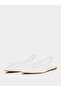 White Slingback Flat Shoes - 2