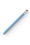 Apple pencil (usb-c) case classic retro design matte silicone blue (product is not a pen) - 3