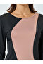 Women Color Block Bodycon Maxi Dress - 4