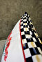 1 Pcs Digital Printed Decorative Double-Sided Checkered Pattern Throw Pillow Pillowcase 45X45 cm - 5