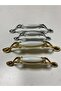 Emerald 128 mm Cabinet Drawer Kitchen Handle Gold Porcelain Looking Handle - 3