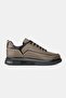 Men's Mink Genuine Natural Leather Sneaker Lace-Up Shoes - 6