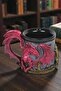 Golden Barrel Dragon Mug Design Ceramic & Polyester Mug and Viking Models Gift - 6