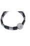 Original Licensed Fb Logo Matte Onix Natural Stone Bracelet Gift with Wooden Box - 3