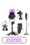 Selfie Stick Tripod Phone Stand with Bluetooth Wireless Remote Control - 3