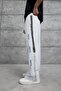 Men's Sweatpants Joyprime Nakisli Alti Gray Oversize Baggy Loose Fit 3 Yarns Without Ruffles