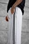 Men's Sweatpants Enjoy Striped Six Gray Oversize Printed Baggy Loose Fit 3 Yarns Without Ruffles - 4