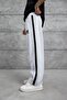 Men's Sweatpants Achestudios Yazili Alti Gray Oversize Baggy Loose Fit 3 Yarns Without Drawstrings - 2
