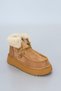 Di̇ana Thick Laced Boots with Fur Detail - 3