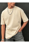 Men's Basic Circular Neck Short Sleeve T-Shirt