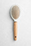 Bamboo Handle Welding Comb - Oval Comb - Paddle Hair Detangling - Extra Quality - Air Pressure - Brush