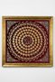 Luxury-Framed Esmaül Hüsna Embroidered Velvet Decor - Islamic Wall Art for Home, Office, and Mosque Decor