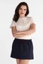 Ketty Crew Neck Short Sleeve Women's Pink T-Shirt V6Ri10I3Z14-G6M1 - 5