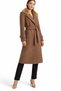 Aurora Fur Collar Cashmere Coat - 5