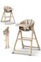 3-in-1 high chair with adjustable height & tray, 5-point safety harness for babies & toddlers