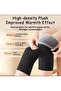 Longkoushi 1 Pair Comfortable Winter Thermal Knee Pads, Thick Plush Lined and Soft, Windproof(XXL) - 5