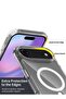 غطاء خلفي شفاف متوافق مع نظام Magsafe لهاتف Apple iPhone 17 Air - 2