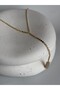 Gold Color Zircon Stone Vip Necklace (45 cm) - 6