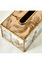 Decorative Tropical Print Tissue Holder - 25x10 cms - 3
