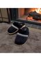 Women's Velvet Non-Slip Sole Daily Home Slippers