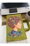 Peach Green Kitçan 17×24 Waterproof Book Bag – Standard Book Cover, Ba Printed Ez Bag - 2