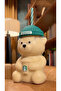 Bearista Glass Cold Drink Mug with Teddy Bear Design, 591ml - 3
