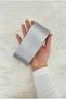 6 cm Light Gray Single Sided Satin Ribbon 10 Meters, Dowry Engagement Jewelry Special Day Gift Decoration - 3