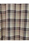 Elastic Waist Plaid Patterned Polyviscon Skirt - Brown - 5