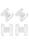 4 Pieces Refrigerator Drawer Cabinet Door Child Lock Baby Safety Protection Set - 8