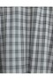 Elastic Waist Plaid Patterned Polyviscon Skirt - Light Gray - 4