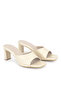 , Women's Heeled Slippers 161996Z326 Tan - 2