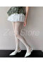 Six Romantic Ballerinas in Simplicity Floral Pattern Pantyhose - 2