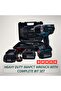 Heavy Duty Cordless Impact Wrench with Complete Bit Set - 2