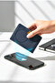 Compatible with iPhone "12-13-14-15-16-17 Plus/Pro/Max" - Magsafe Premium Leather Card Holder Wallet - Dark Blue - 6