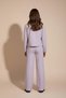 Dusty Rose Button-Detail Linen Shirt and Pants Girls' 3-Piece Set 23497 - 5