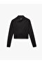 Long Sleeve Zippered Slim Fit Sports T-Shirt - 4