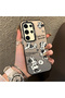 Samsung Galaxy S24 Ultra Compatible Silicone Edge Hard Back Anti-Fall Case Mickey Mouse - 4