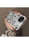 iPhone 15 Compatible Silicone Edge Hard Back Anti-Fall Case Mickey Mouse - 3